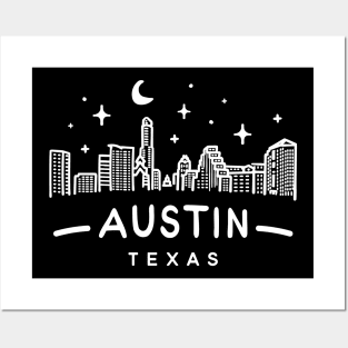 AUSTIN Texas Posters and Art